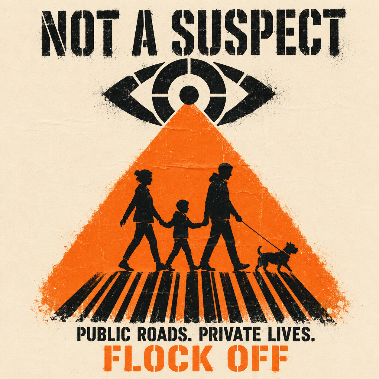 Not A Suspect Family Tee artwork